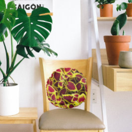 コレウカラフルス植葉物フローラ ラウンドクッション