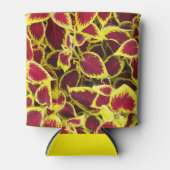 コレウカラフルス植葉物フローラ 缶クーラー (正面)