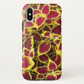 コレウカラフルス植葉物フローラ Case-Mate iPhoneケース (裏面)