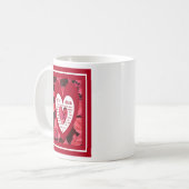 コレウスJohn 3:16に近づく コーヒーマグカップ (正面左)