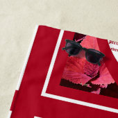 コレウスJohn 3:16に近づく ビーチタオル (インサイチュ)