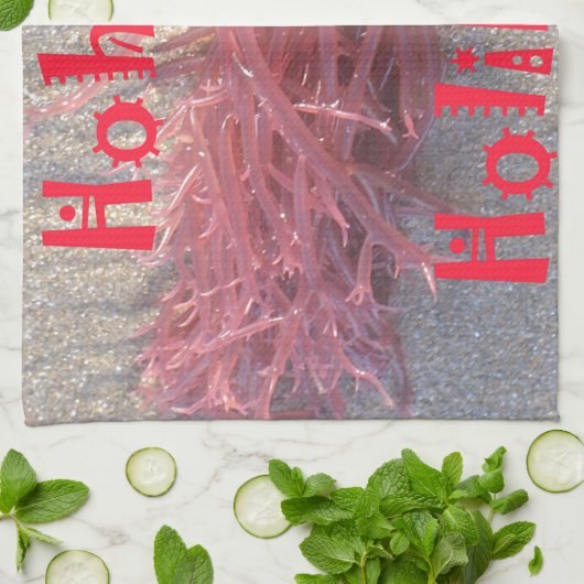 コレクションからのビーチ。 キッチンタオル (折り畳み)