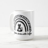 コレクションはCoffeeで始まる コーヒーマグカップ (正面左)