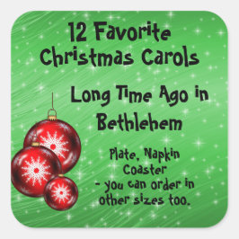 コレクションステッお気に入りのカー12キャロル – 11 スクエアシール