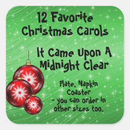 コレクションステッお気に入りのカー12キャロル – 9 スクエアシール