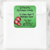 コレクションステッお気に入りのカー12キャロル – 9 スクエアシール (バッグ)