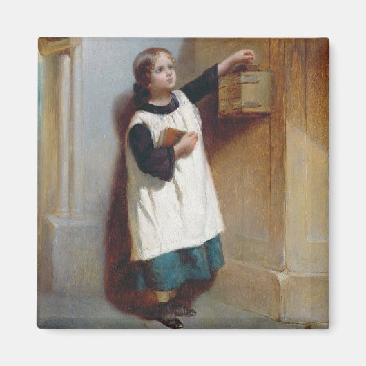 コレクションボックス(パネル上の油) マグネット (正面)