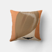 コレクション女首タトゥーアートプリントNo 1/10 クッション (裏面)