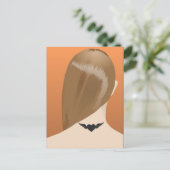 コレクション女首タトゥーアートプリントNo 1/10 ポストカード (スタンド正面)