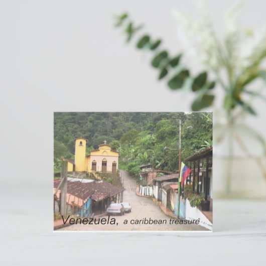 コレクション：財宝の一つカリブののベネズエラ ポストカード (スタンド正面)