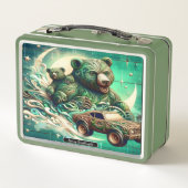 コレクタブルベアーズおもしろい弁当旅行 メタルランチボックス (裏面)