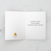 コレクタブル グロー フォース グリーティング カード (内部)