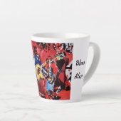 コレクターキープインザブルースアライブラテマグ カフェラテマグ (右アングル)