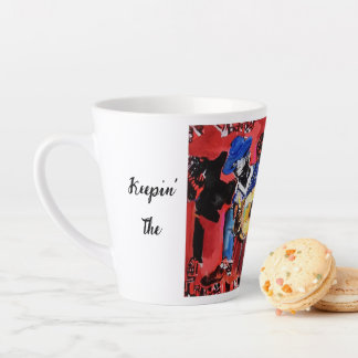 コレクターキープインザブルースアライブラテマグ カフェラテマグ