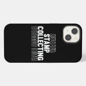 コレクター親切用スタンプ収集ティー iPhoneケース (裏面横)