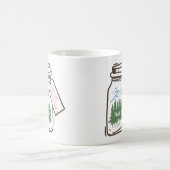 コレクトモーメンズキャクールンピング引用文 コーヒーマグカップ (中央)