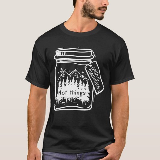 コレクトモーメンズキャクールンピング引用文 Tシャツ (正面)