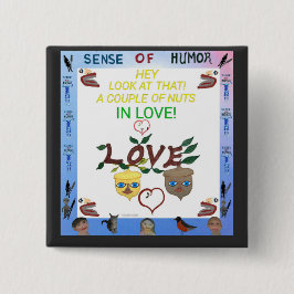 コレクユーモアのあるションボタン 缶バッジ