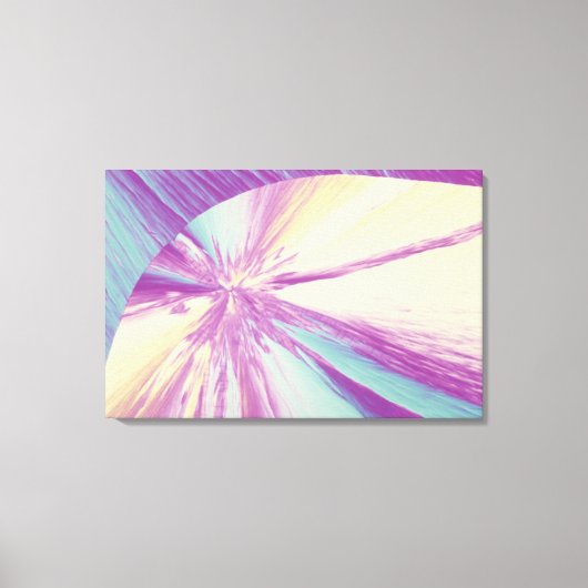 コレステロール結晶 キャンバスプリント (正面)