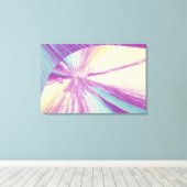 コレステロール結晶 キャンバスプリント (インサイチュ (ウッドフロア))