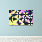 コレステロール結晶 キャンバスプリント (インサイチュ (ウッドフロア))