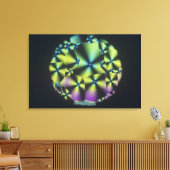 コレステロール結晶 キャンバスプリント (インサイチュ (リビング))