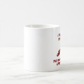 コレステロール-土のバイクのモトクロスのマグ コーヒーマグカップ (中央)