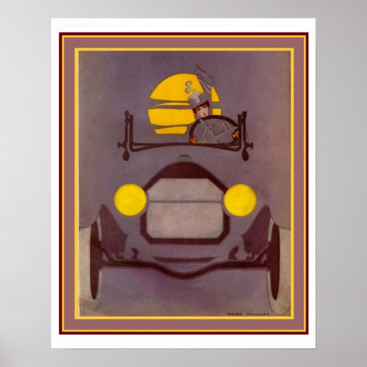コレスフィリップスアールデコプリント16 x 20 ポスター (正面)