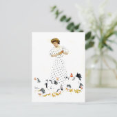 コレスフィリップスファデアウェイ農家の娘 ポストカード (スタンド正面)