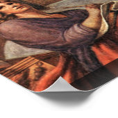 コレッジョによる伝道者セント・ジョン ポスター (角)