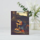 コレッジョ – 子どもの崇拝 ポストカード (スタンド正面)