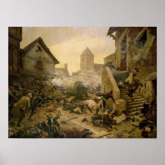 コレットまたは将軍の自殺で戦う ポスター (正面)