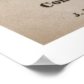 コレラメディシンブロードサイドプリント1870 ポスター (角)