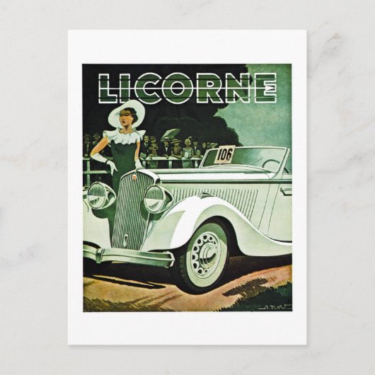 コレラリコルネ – ヴィンテージ広告 ポストカード (正面)