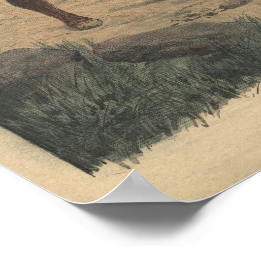 コレラ予防上の注意 ポスター (角)