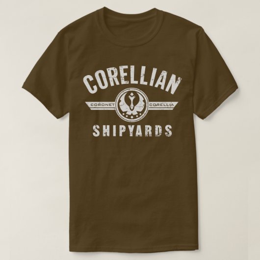 コレリアン造船所 Tシャツ (デザイン正面)