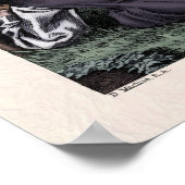 コレリッジ「愛」詩ビクトリアン芸術17x22 ポスター (角)