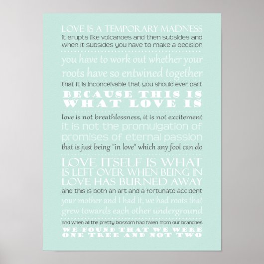 コレリマンドリン大尉引用文 ポスター (正面)