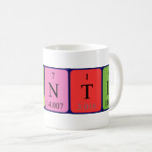 コレンチン定期テーブル名mag コーヒーマグカップ (正面右)