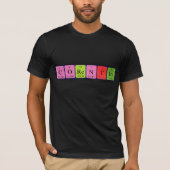 コレンティン期別テーブル名のシャツ Tシャツ (正面)