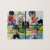 コレージカスタマイズ4フォトモノグラム ジグソーパズル (横)