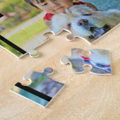 コレージカスタマイズ4フォトモノグラム ジグソーパズル (側面)