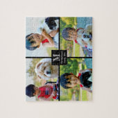 コレージカスタマイズ4フォトモノグラム ジグソーパズル (縦)