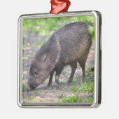 コレードペカリー歩くはがき メタルオーナメント (左)