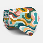 コロイドゥルボネミ渦巻形のアン図形パターン ネクタイ (ロール)
