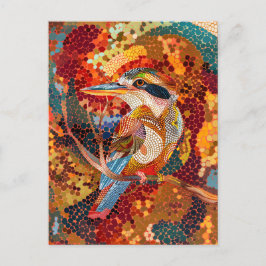 コロガブラインアボリジネドットアートスタイル ポストカード