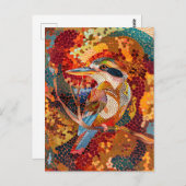 コロガブラインアボリジネドットアートスタイル ポストカード (正面/裏面)