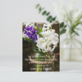 コロサイの信徒への手紙1:3 ハヤチントの絵はがき ポストカード (スタンド正面)