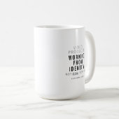 コロサイ人への手紙 3:23 励ましのクリスチャン 引用 コーヒーマグカップ (正面右)