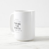 コロサイ人への手紙 3:23 励ましのクリスチャン 引用 コーヒーマグカップ (正面左)